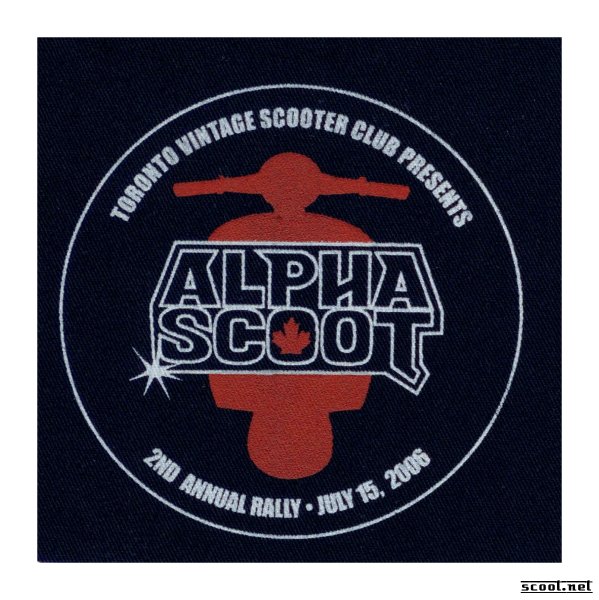 Alpha Scoot Scooter Patch