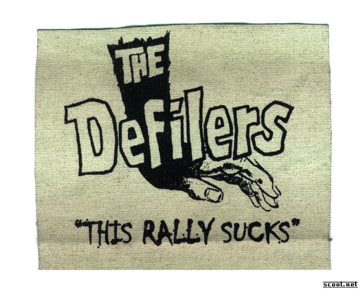 Defilers Mayday Hobo Rally Scooter Patch