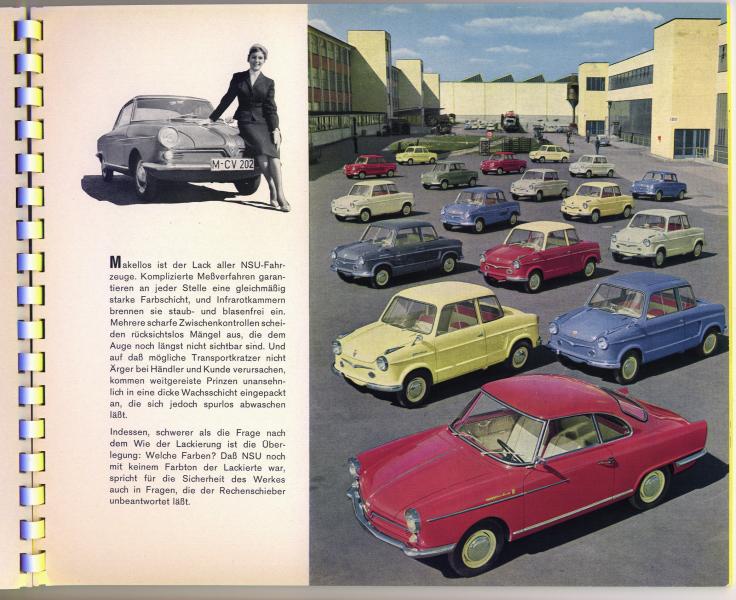 1960 NSU press pack, pages 15