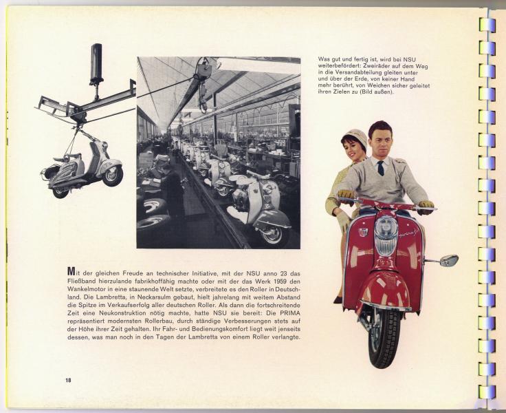 1960 NSU press pack, pages 20