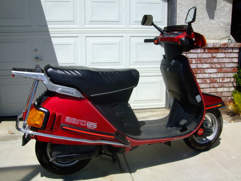 1984 Honda aero 125 scooter