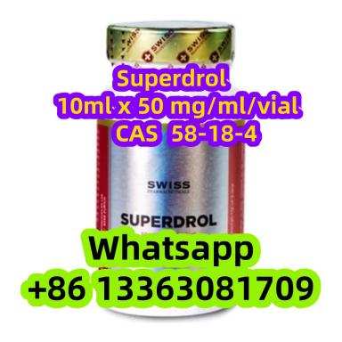  - Superdrol 10mlx50 mg/ml/vial CAS 58-18-4 Methyldrostanolone