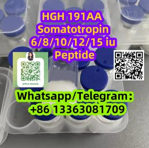  - HGH 191AA Somatotropin Peptide CAS 12629-01-5 6/8/10/12/15 iu Vial