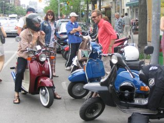 Screaming Mimis Toronto rally 2003 pictures from NAR