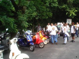 Vespa of Washington White's Ferry Ride 2003 pictures from bryandc