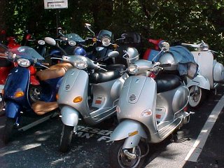 Vespa of Washington White's Ferry Ride 2003 pictures from epskalaw