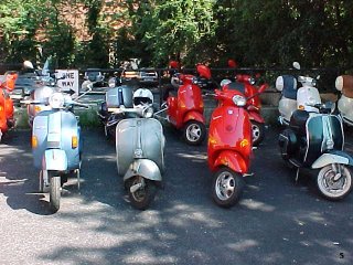 Vespa of Washington White's Ferry Ride 2003 pictures from epskalaw