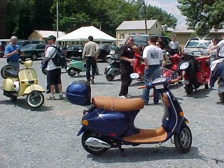 Vespa of Washington White's Ferry Ride 2003 pictures from epskalaw