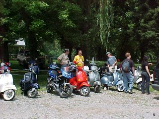 Vespa of Washington White's Ferry Ride 2003 pictures from epskalaw