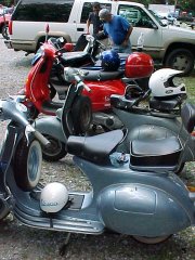 Vespa of Washington White's Ferry Ride 2003 pictures from epskalaw