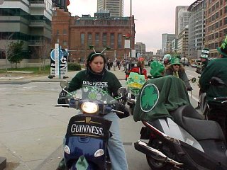 Baltimore Saint Patricks Day Parade - 2004 pictures from Susan