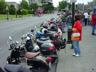 Garden City Scooter Rally - 2005 pictures from Richard