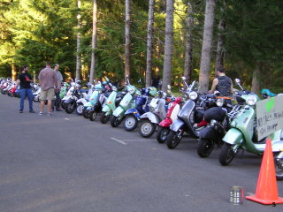 Oregon Scooter Raid - 2005 pictures from AMC