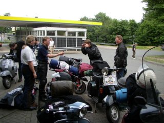 60 years of Vespa ride - 2006 pictures from Lehrte