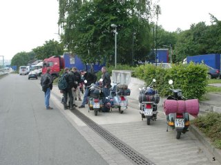 60 years of Vespa ride - 2006 pictures from Lehrte