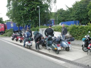 60 years of Vespa ride - 2006 pictures from Lehrte