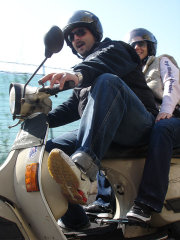 RIVIERA D'ULISSE IN VESPA - 2007 pictures from Gianluca
