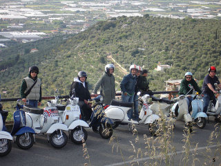 RIVIERA D'ULISSE IN VESPA - 2007 pictures from Gianluca