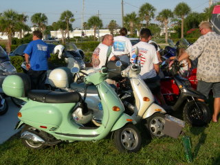 Canaveral Scooter Caper III - 2007 pictures from Janine