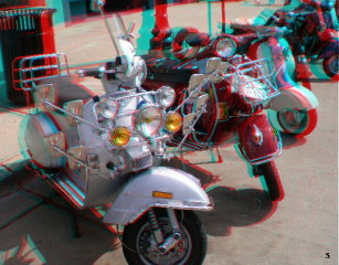 Motor City Shakedown, in 3D - 2007 pictures from ScooterGeek