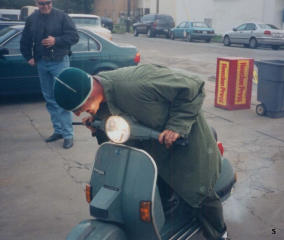 Pictures from the 2002 Mods & Rockers ride.