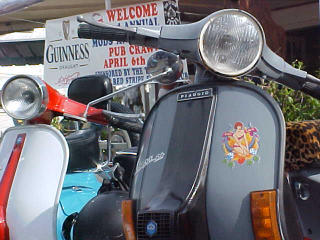 Pictures from the 2002 Mods & Rockers ride.