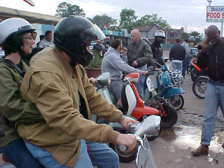 Pictures from the 2002 Mods & Rockers ride.