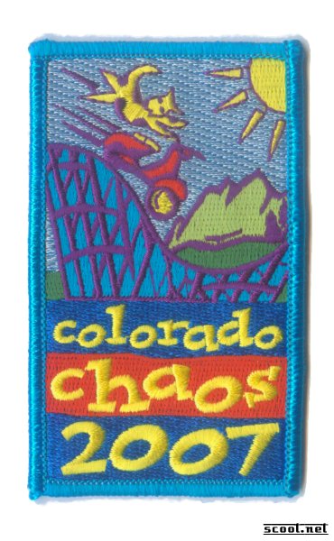 Colorado Chaos Scooter Patch