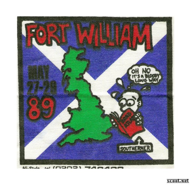 Fort William Scooter Patch