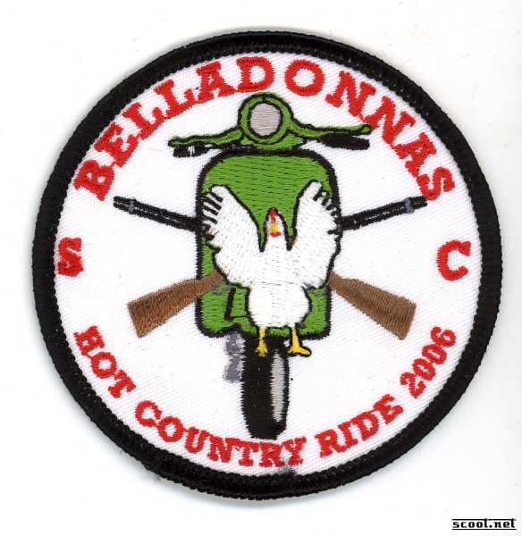 Hot Country Ride Scooter Patch