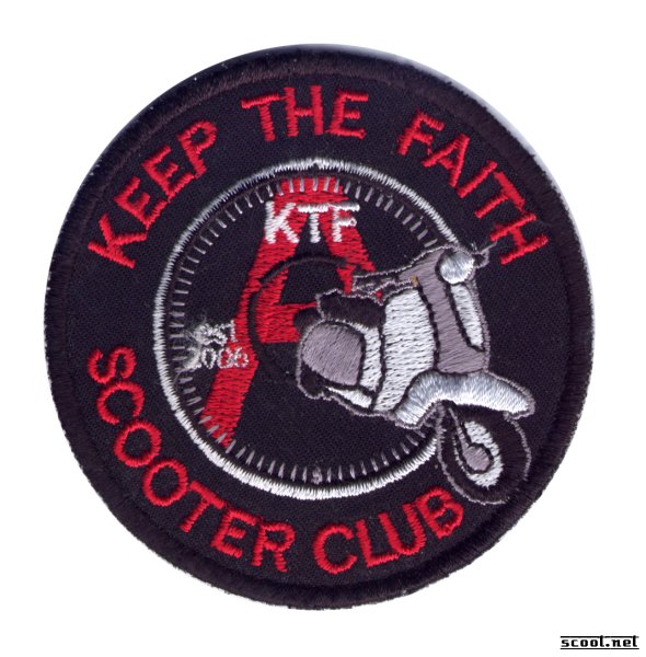 Keep The Faith SC Scooter Patch