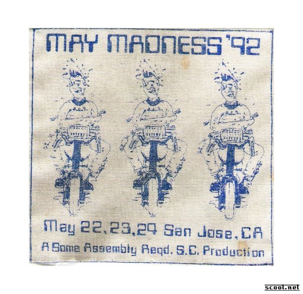 May Madness Scooter Patch