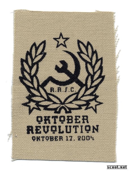 Oktober Revolution Scooter Patch