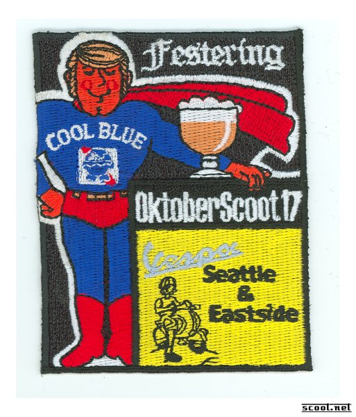 Oktoberscoot Scooter Patch