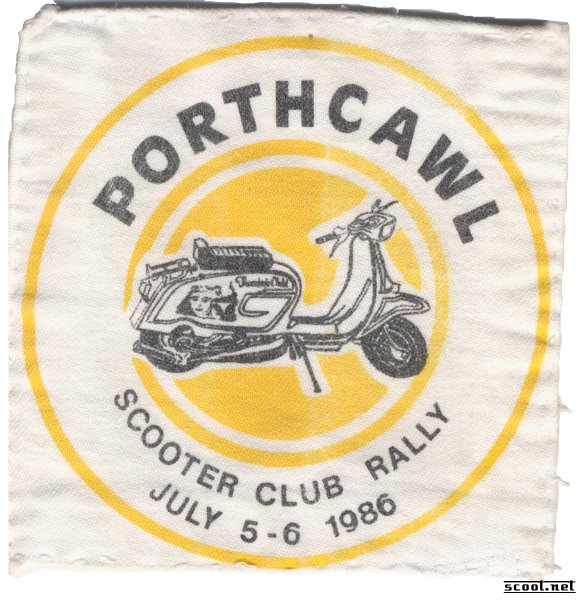 Portcawl Run Scooter Patch