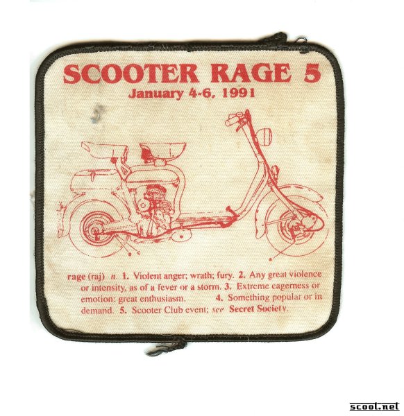 Scooter Rage Scooter Patch