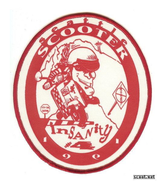 Scooter Insanity Scooter Patch