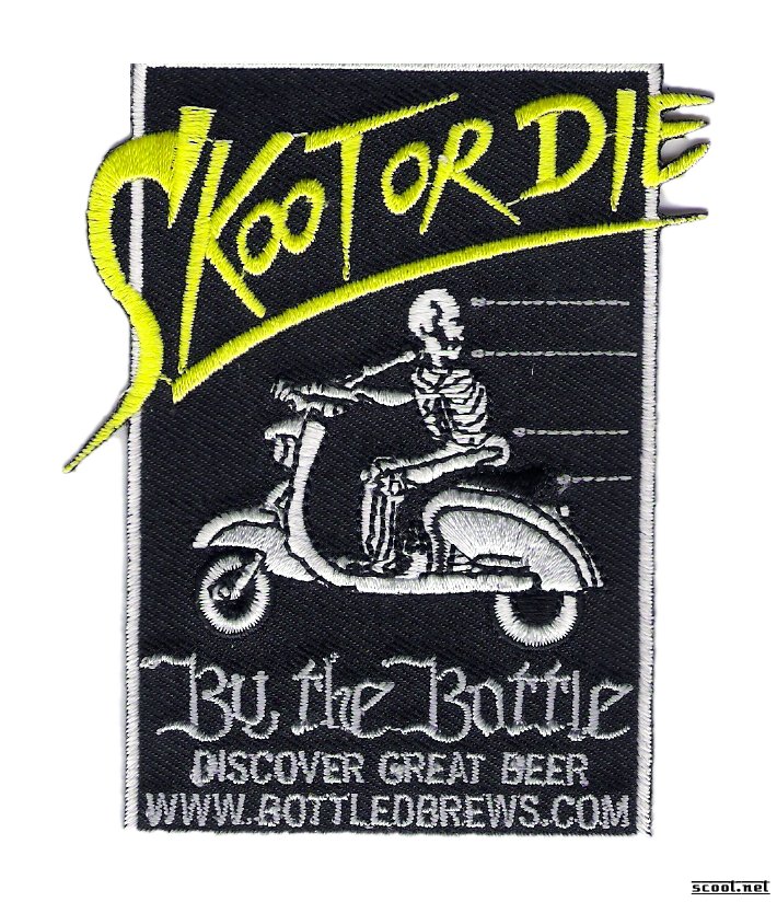 Skoot or Die Scooter Patch