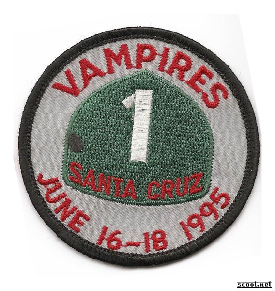 Vampires Rally Scooter Patch