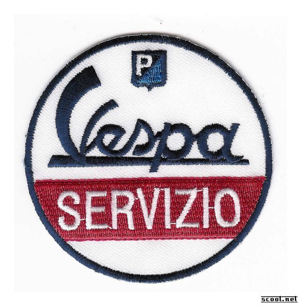Vespa Servizio Scooter Patch