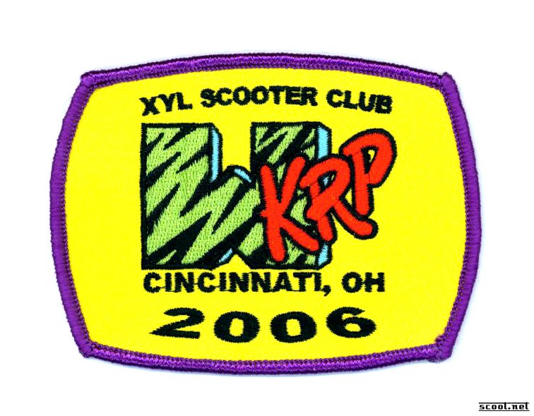 WKRP Scooter Patch
