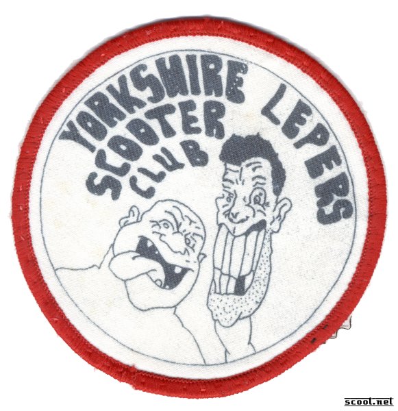 Yorkshire Lepers Scooter Club Scooter Patch