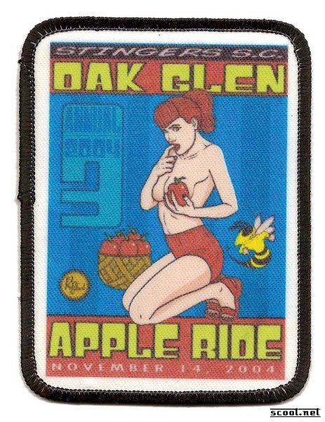 Oak Glen Apple Ride Scooter Patch