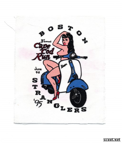 Boston Stranglers Scooter Patch
