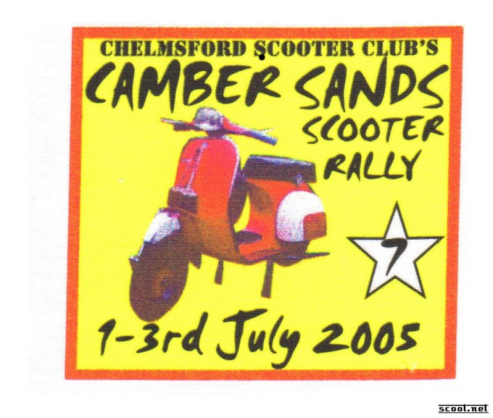 Camber Sands Scooter Patch