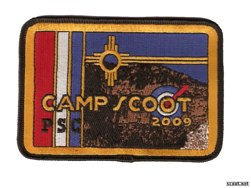 Camp Scoot Scooter Patch
