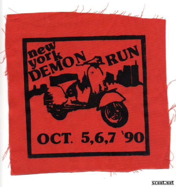 Demon Run Scooter Patch