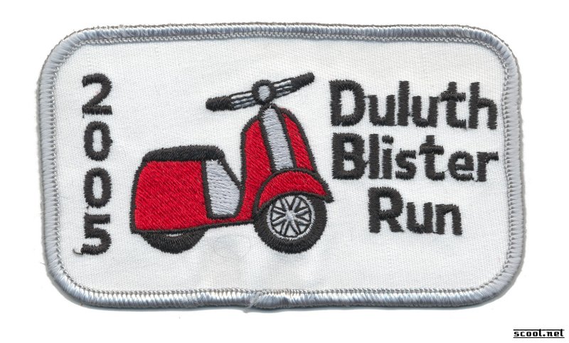 Duluth Blister Run Scooter Patch