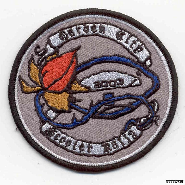 Garden City Scooter Rally Scooter Patch