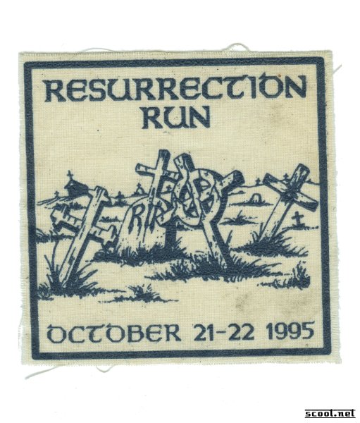 Resurrection Run Scooter Patch
